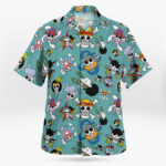One Piece Strawhats Jolly Roger Hawaiian Shirts