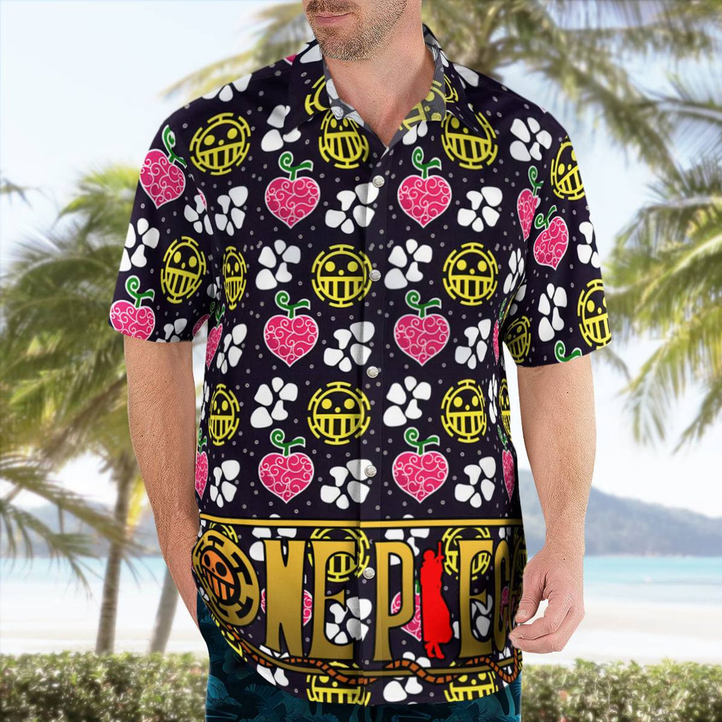 Ope-Ope no Mi Hawaiian Button up Shirts 8 Ope-Ope no Mi Hawaiian Shirt