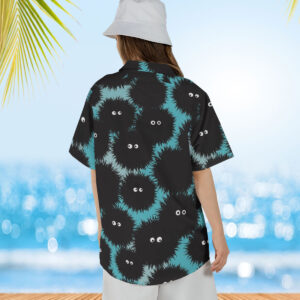 Women's Studio Ghibli Soot Sprites Hawaiian Shirt