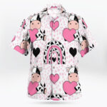 Baby Cows And Rainbows Aloha Shirts