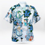 Christmas Snowman Unisex Hawaiian Shirt