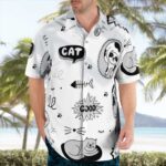 Cute Cat Hawaiian Shirt
