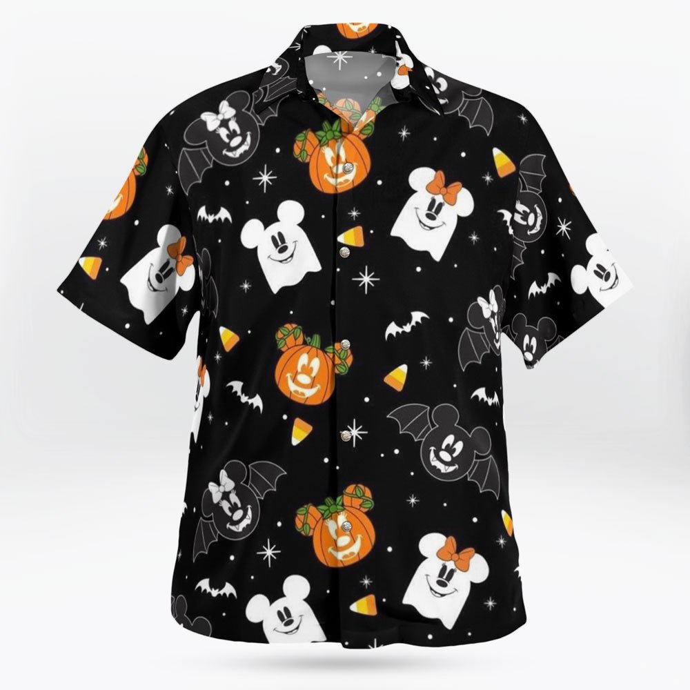 Mickey Halloween Pumpkin Aloha Shirt For Fastival 6 Mickey Halloween Pumpkin Aloha Shirt