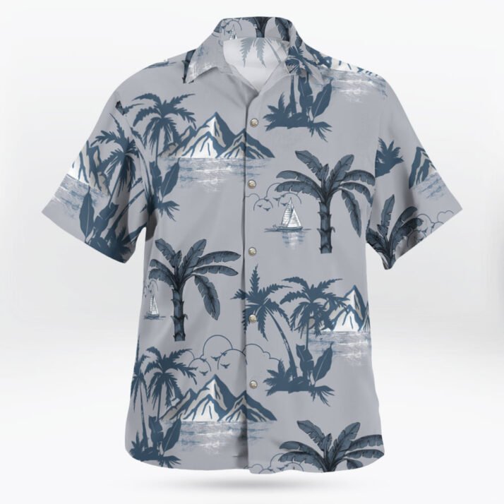 Out Of Time Matt Lee Whitlock Grey Hawaiian Shirt