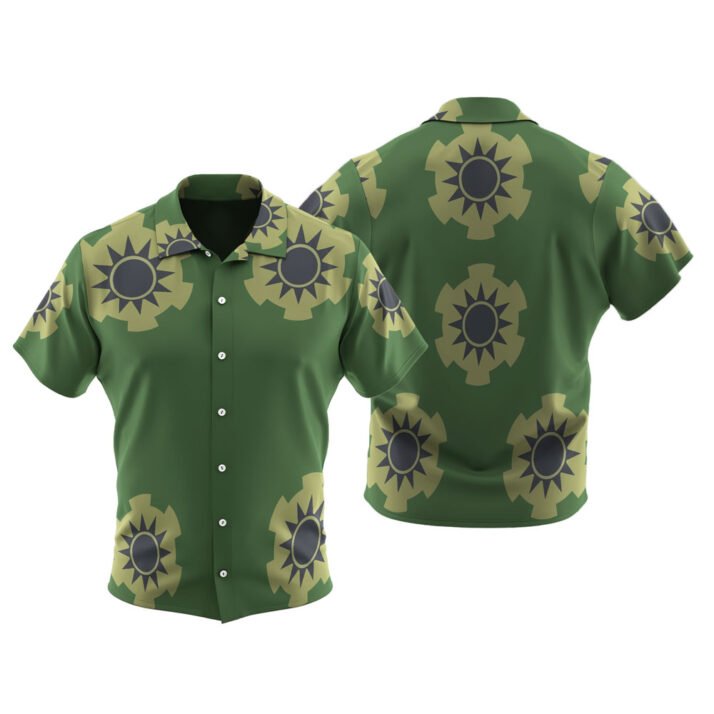 Roronoa Zoro Wano arc Button Up Shirt