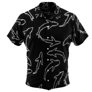 Shark Mysterious Black Hawaiian Shirt