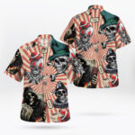 Skullcap Hawaiian Shirt For Mens and Womens