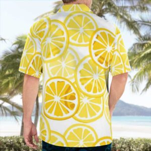 Yellow Lemon sliced Hawaiian Shirts
