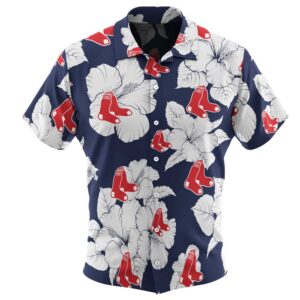 Boston Red Sox Tropical Hawaiian Shirt