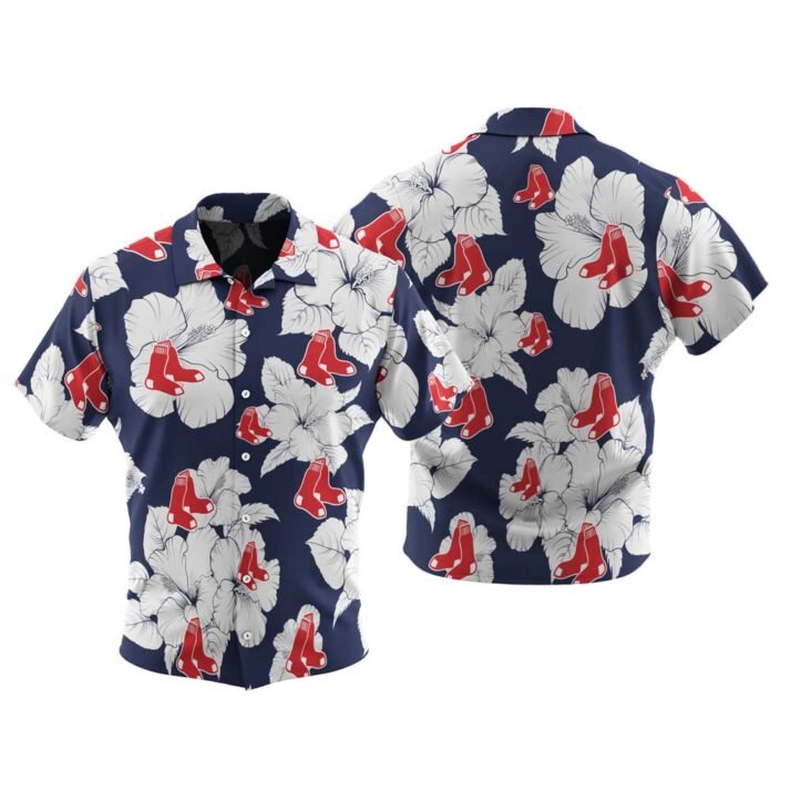 Boston Red Sox Tropical Hawaiian Shirt