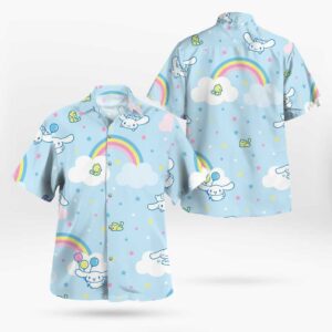 Cinnamoroll Hello Kitty Hawaiian Tropical Shirt
