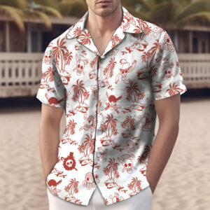Strawhats Jolly Roger Beach Style Hawaiian Shirt