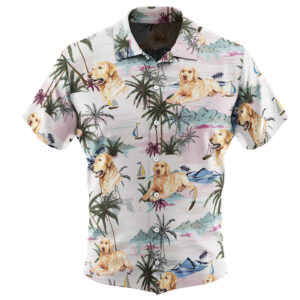 Labrador Retriever Tropical Summer Hawaiian Shirt