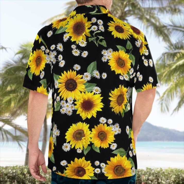 Sunflowers And Daisies Bouquets Hawaiian Shirt