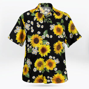Sunflowers And Daisies Bouquets Hawaiian Shirt