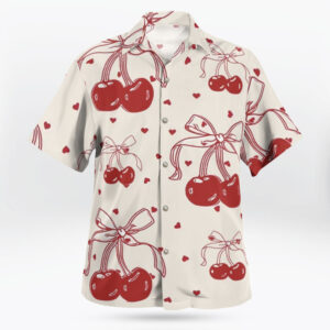 Sweet Cherries Pattern Hawaiian Shirt