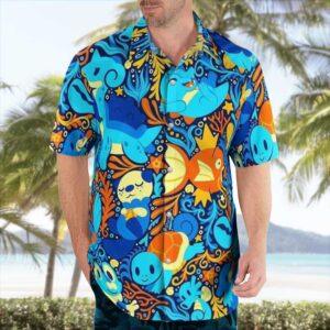 Water Pokemon Magikarp Lapras Aloha Shirts