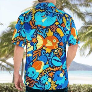 Water Pokemon Magikarp Lapras Aloha Shirts