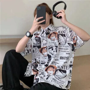 ONE PIECE Luffy Wanted Hawaiian Shirt