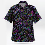 Pokemon Gengar Pattern Aloha Shirt