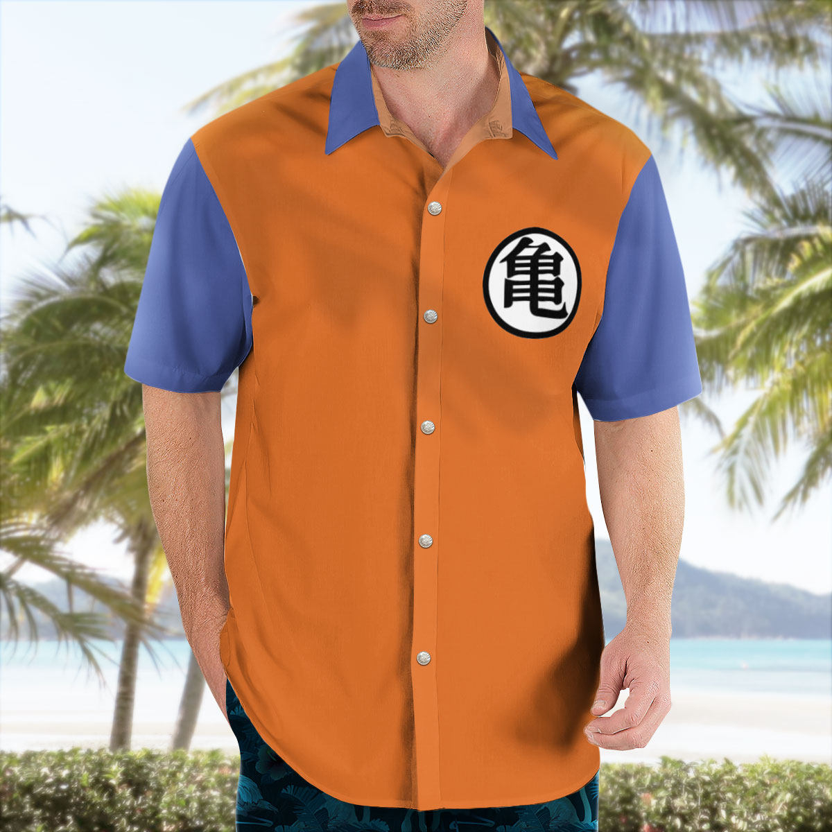 Goku Kame Kai Dragon Ball Z Hawaiian Shirt 6 Goku Kame Kai Dragon Ball Z Hawaiian Shirt
