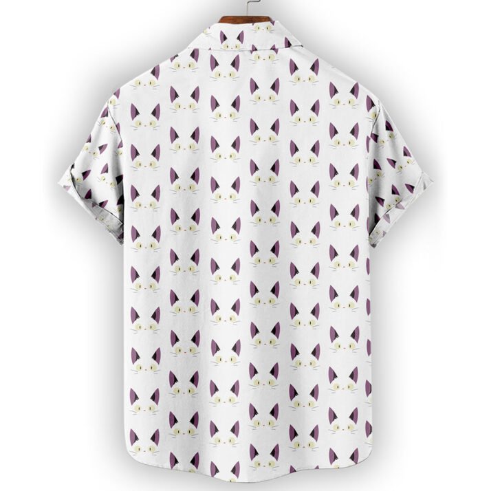 Kiki Jiji Cat Tropical Shirt