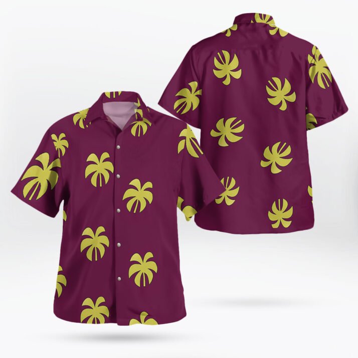 One Piece Franky Hawaiian Shirt Men's Button-Up Casual Beach Shirt