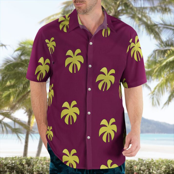 One Piece Franky Hawaiian Shirt Men's Button-Up Casual Beach Shirt - Image 2
