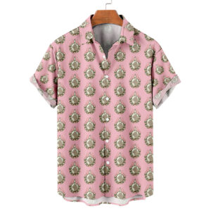 Pink Totoro Aloha shirt vintage