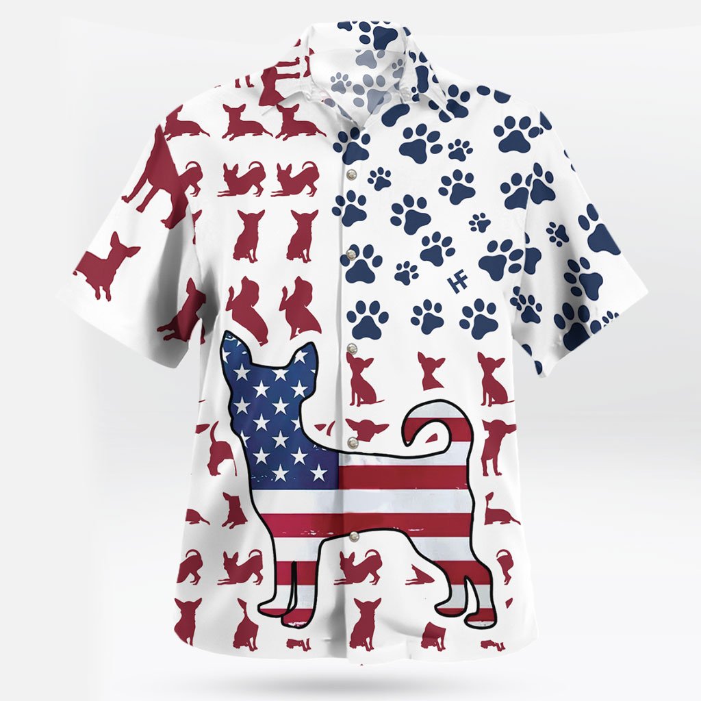 American Dogs Hawaiian Shirt 2