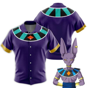 Beerus Cosplay Hawaiian Shirt