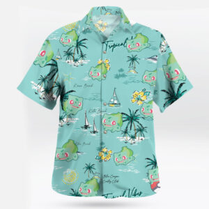 Bulbasaur Ocean Breeze Hawaiian Shirt