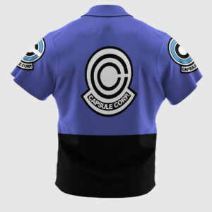 Capsule Corp DBZ Collared Shirt