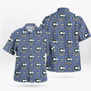 Capsule Corp Logo Hawaiian Shirt Mens