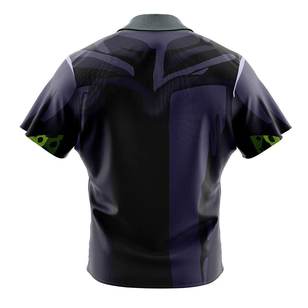 Cell Dragon Ball Z Cosplay Aloha Shirt Cell Body Dragon Ball Z Aloha Shirt