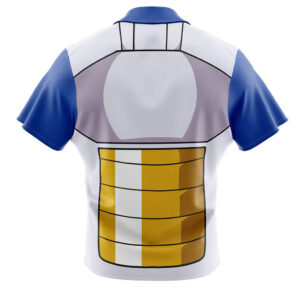 Cosplay Vegeta Armor Hawaiian Button-up Shirt