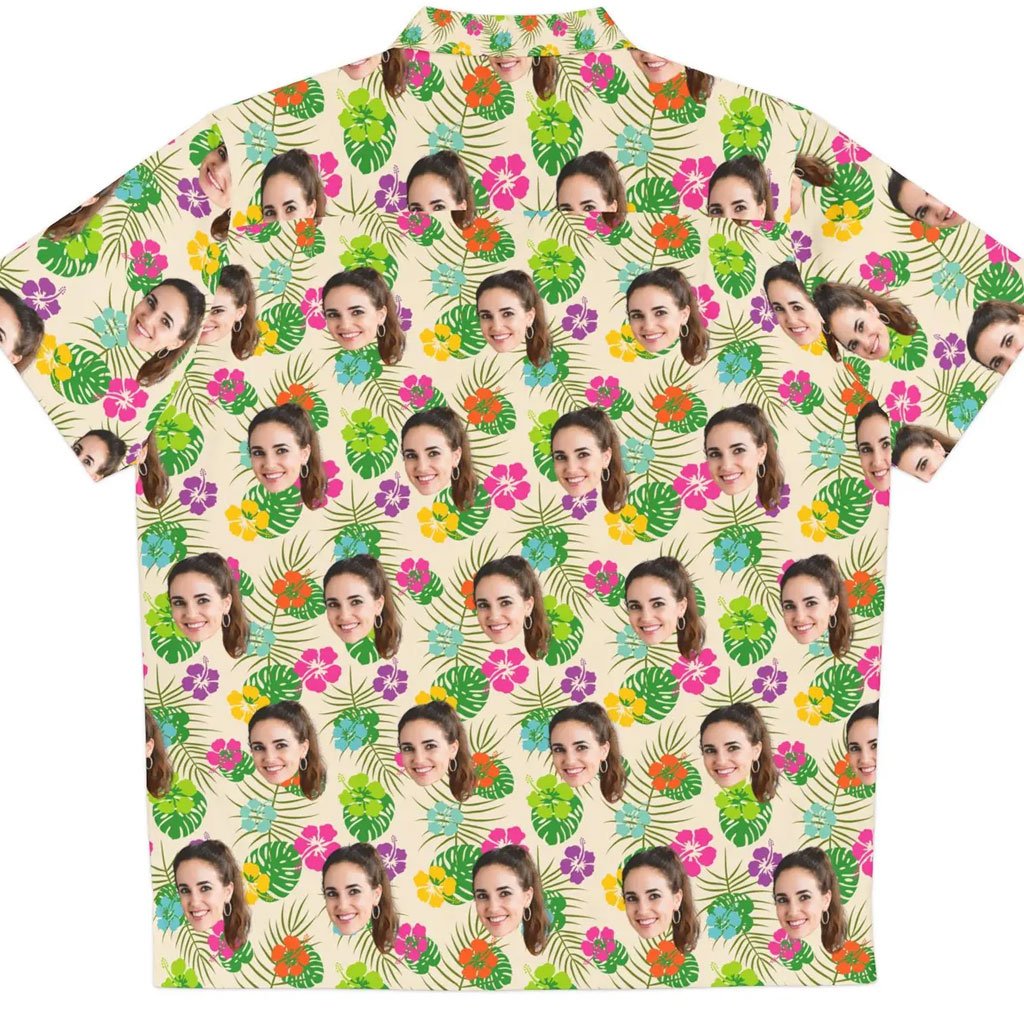 Custom Photo Hawaiian Shirt – Personalized Aloha Wear for Men Women 3