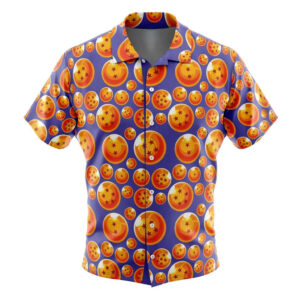 Dragon Balls DBZ Mens Hawaiian Shirt