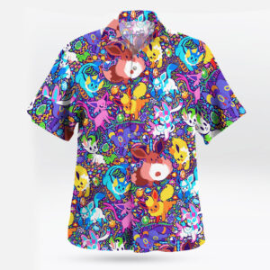 Eevee Evolutions Hawaiian Shirt