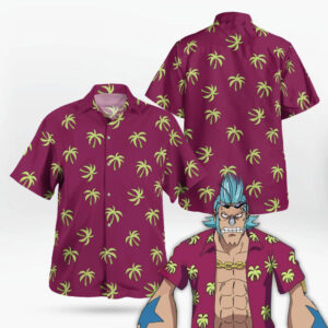 Franky One Piece Hawaiian Shirt Cosplay