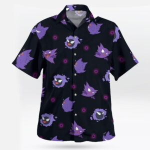 Gengar Evolution Hawaiian Shirt