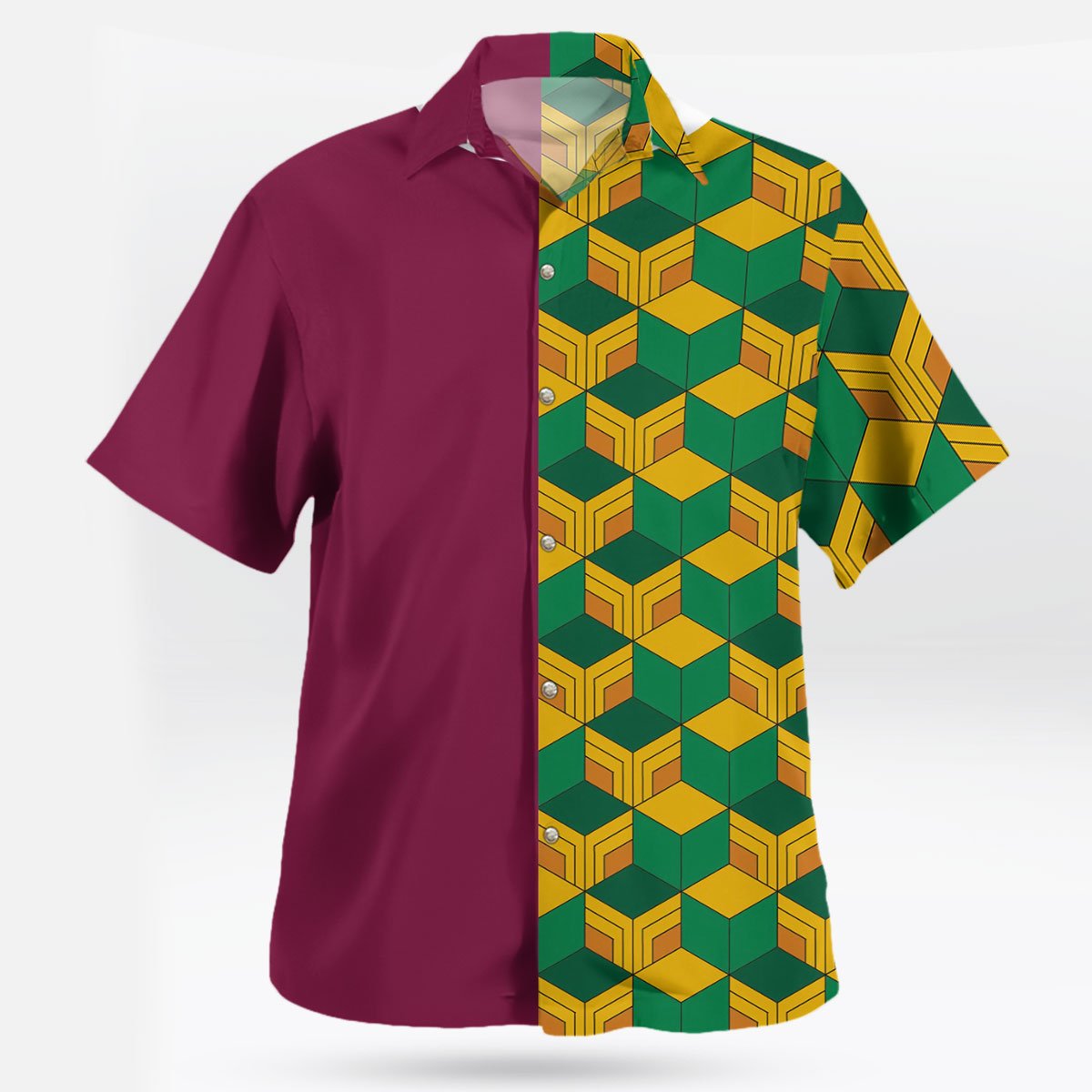Giyu Tomioka Demon Slayer Hawaiian Shirt 2