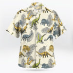 Jurassic Tropic Long Neck Dinosaur Hawaiian Shirt