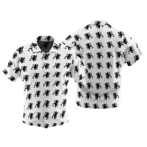 Luffy's Gear 5 Shadow Button Up Shirt