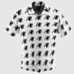 Luffy's Gear 5 Shadow Button Up Shirt