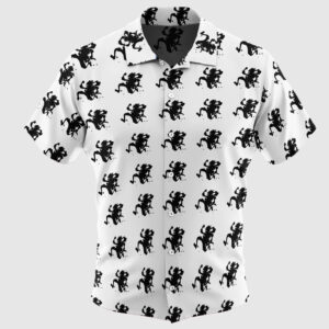 Luffy's Gear 5 Shadow Button Up Shirt