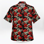 Men's Shirt With Red Flamingos Midnight