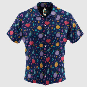 One Piece Devil Fruit Types Short Sleeve Shirt