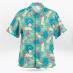 Pastel Flamingo Paradise Hawaiian Shirt Button-Up