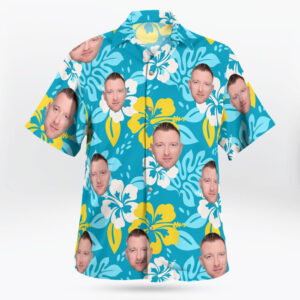 Personalized Hawaiian Shirt – Tropical Floral Aloha Beach Shirt Unisex
